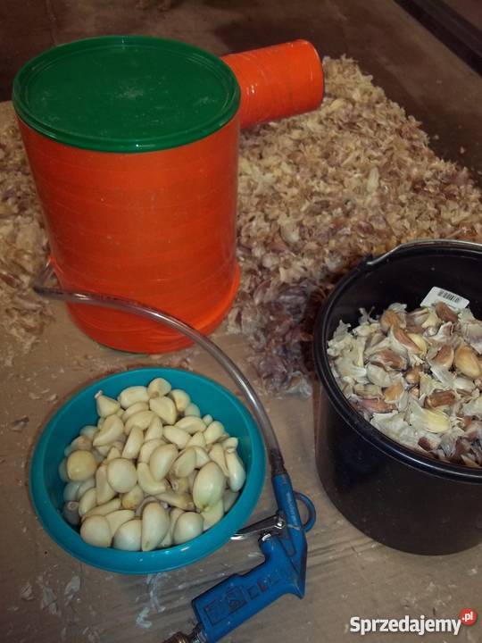 Obieraczka do czosnku obiera czosnek na biało AGD drobne Kasiłan