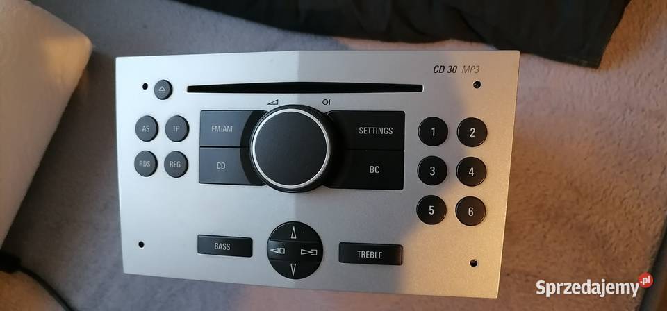 Radio CD30mp3 Opel Astra H Zafira B WYLOGOWANE Poznań