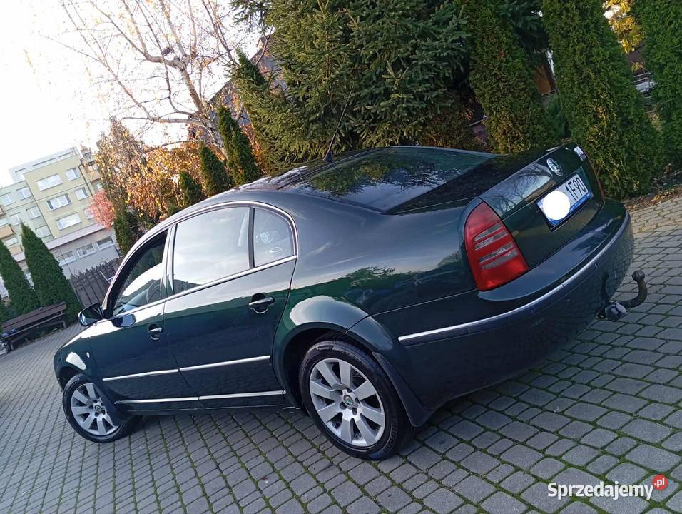SKODA SUPERB ŁADNA 19 TDI SALON POLSKA immobilizer Superb Gostynin