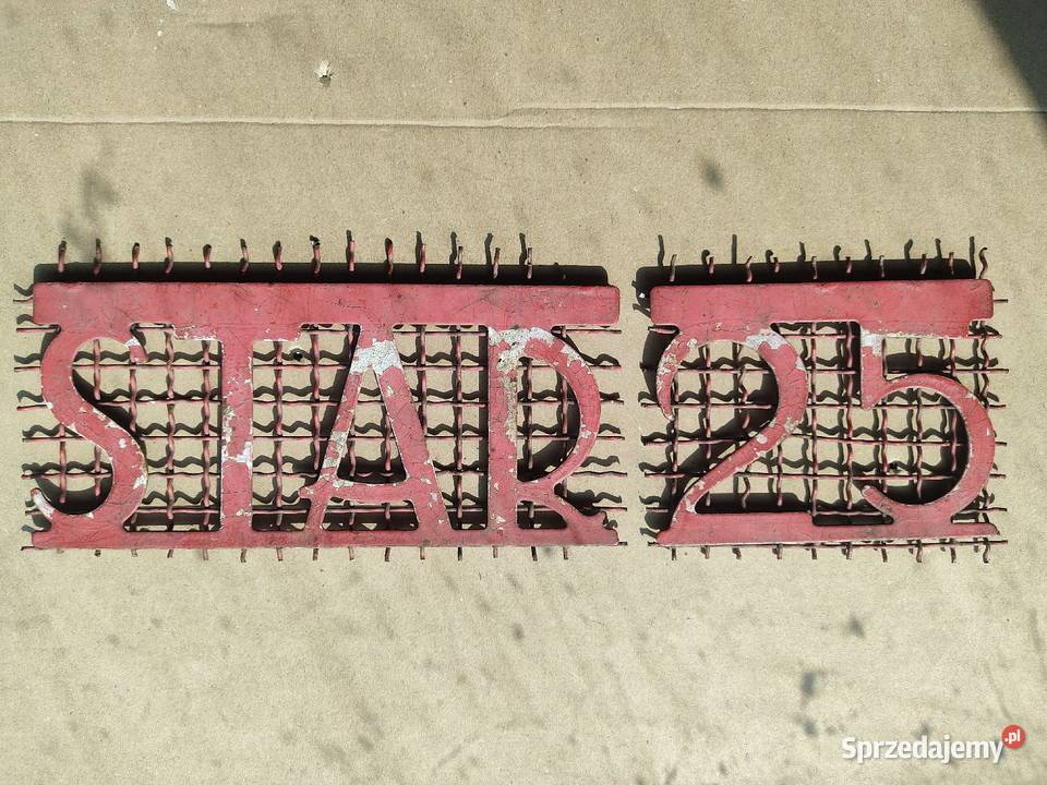 EmblematnapisSTAR 25 na siatkę maski Inowrocław