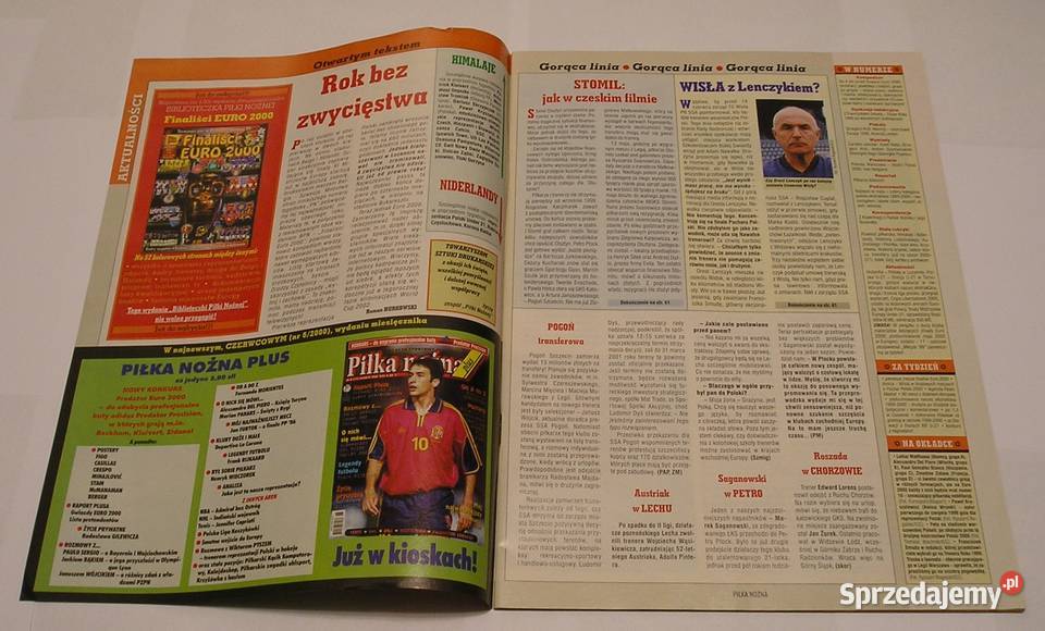 Tygodnik Piłka Nożna 2000 23 EURO 2000 Łódź