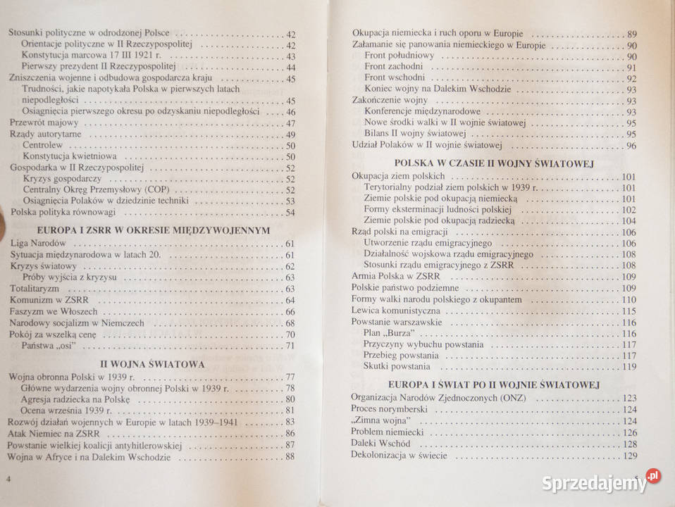 Historia wiek XX gimnazjum kl. 3 Greg Elżbieta Nowak Warszawa