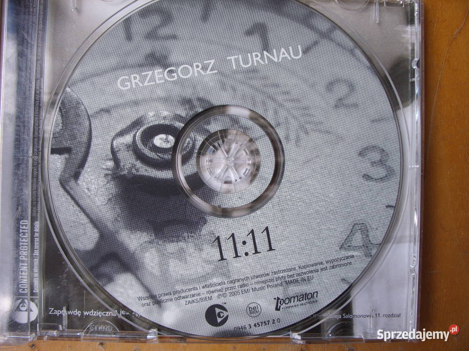 BALLADA CD GRZEGORZ TURNAU3 plyty 1 płyta Wołów