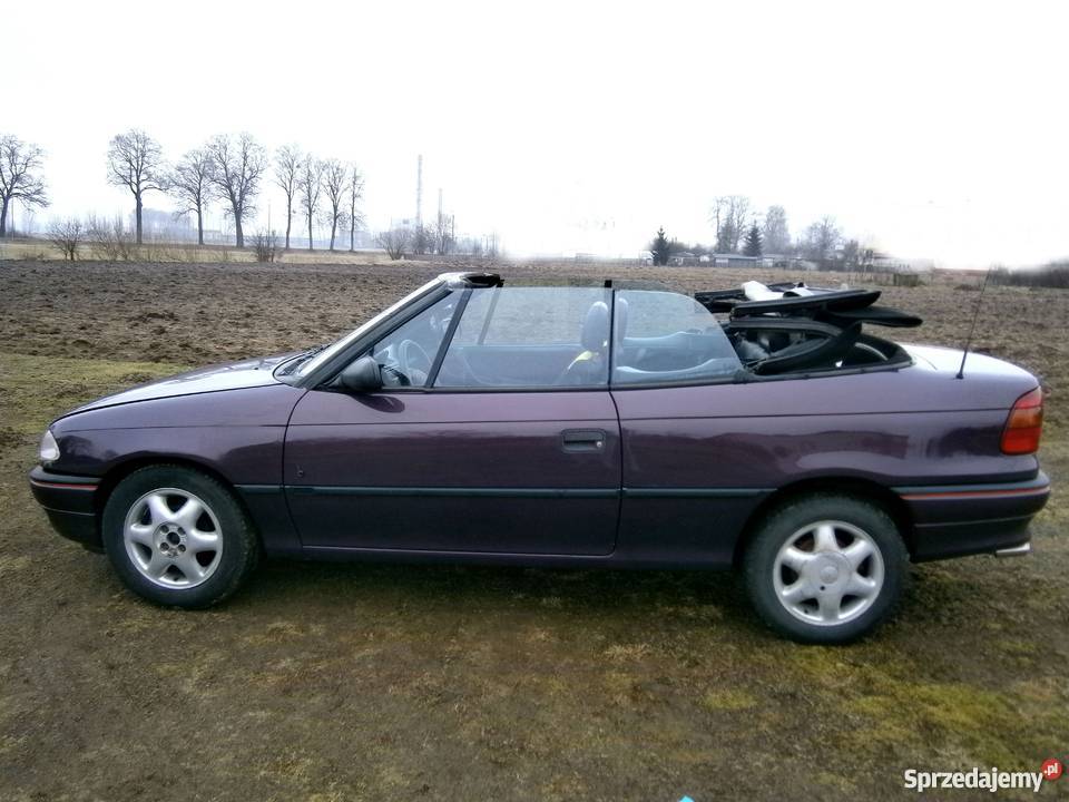 Opel Astra CABRIO Bertone 16 8v LPG alu bez benzyna+LPG