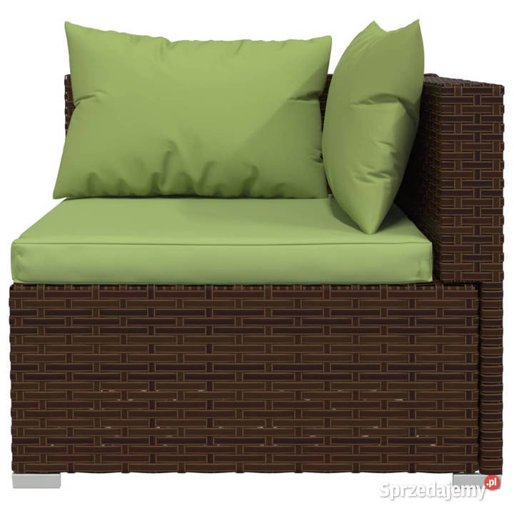 3osobowa sofa ogrodowa z poduszkami polirattan mazowieckie Warszawa