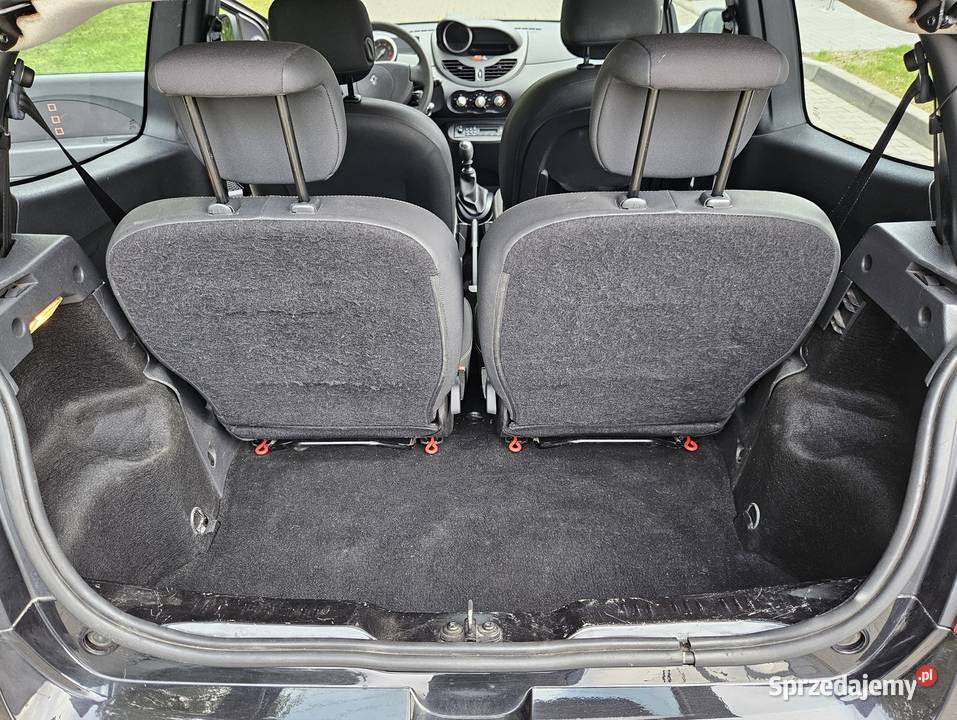 Twingo II ładny miejski wojownik z klimatyzacją czarny Twingo Bytom sprzedam