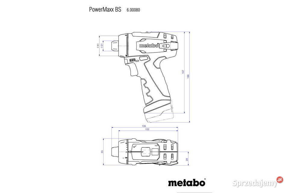Bity BAHCO wiertarkowkrętarka METABO adapter Dęblin