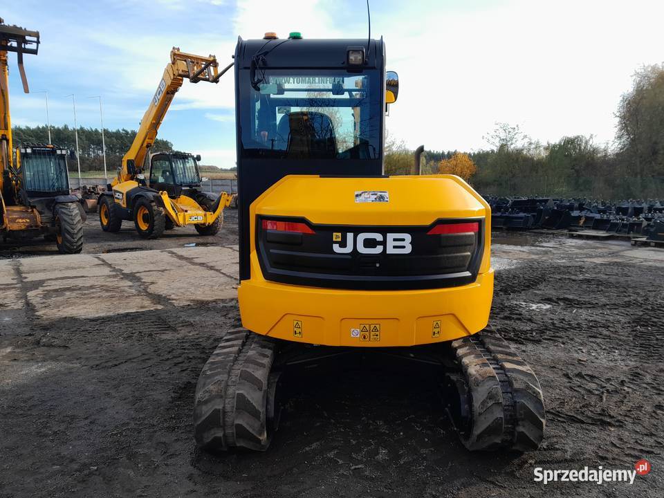 JCB 48Z1 2020R KOPARKA GĄSIENICOWA 5TON CAT wielkopolskie Krotoszyn sprzedam