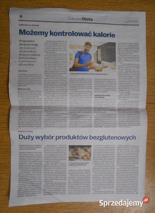 Zdrowa dieta Gazeta Wyborcza sprzedam