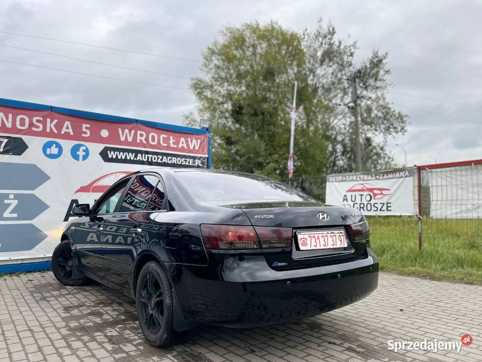Hyundai Sonata 24 Benzyna LPG 2005 STAG Automat Sonata Wrocław