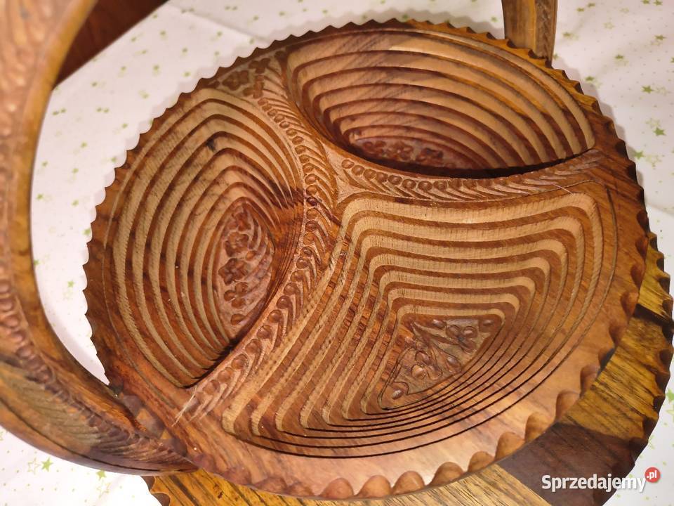Skladany koszyk drewniany łódzkie Chorzew