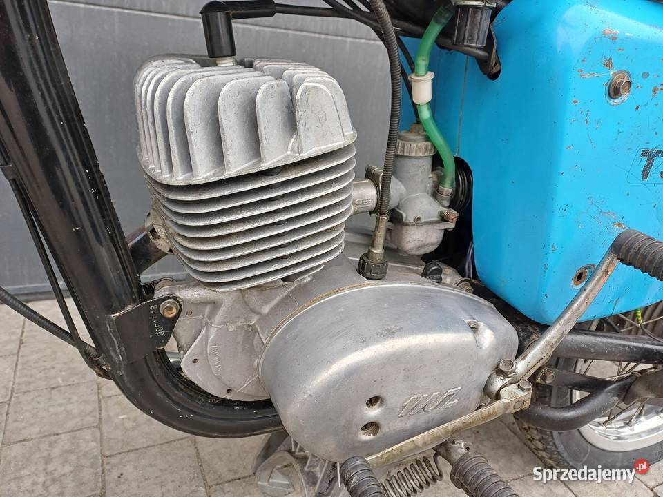 MZ TS 125 De Luxe Zarejestrowana Fabryczny manualna Toruń sprzedam