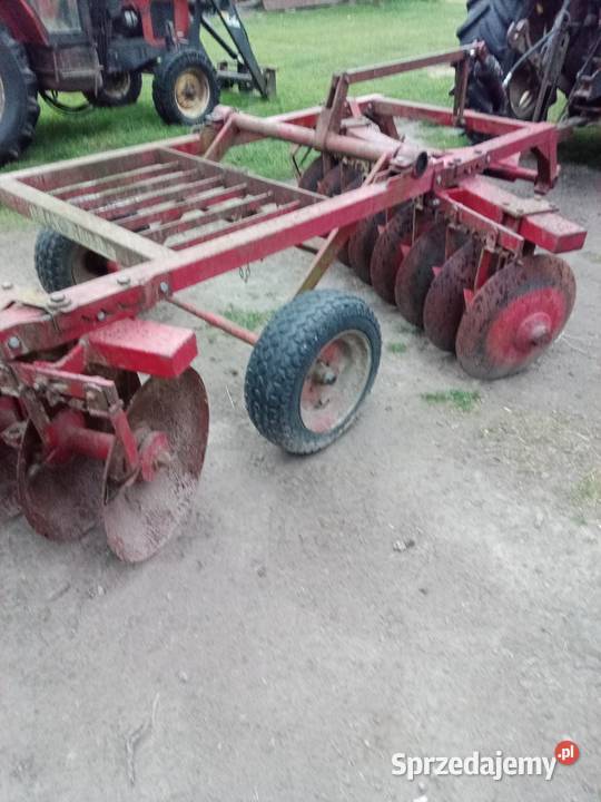 Broń talerzowa ciągana ciężką 22 m Do ciągnika