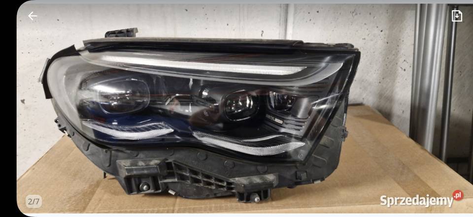 LAMPA PRAWA PRAWY FULL LED DIGITAL MERCEDES E Grodzisk Mazowiecki