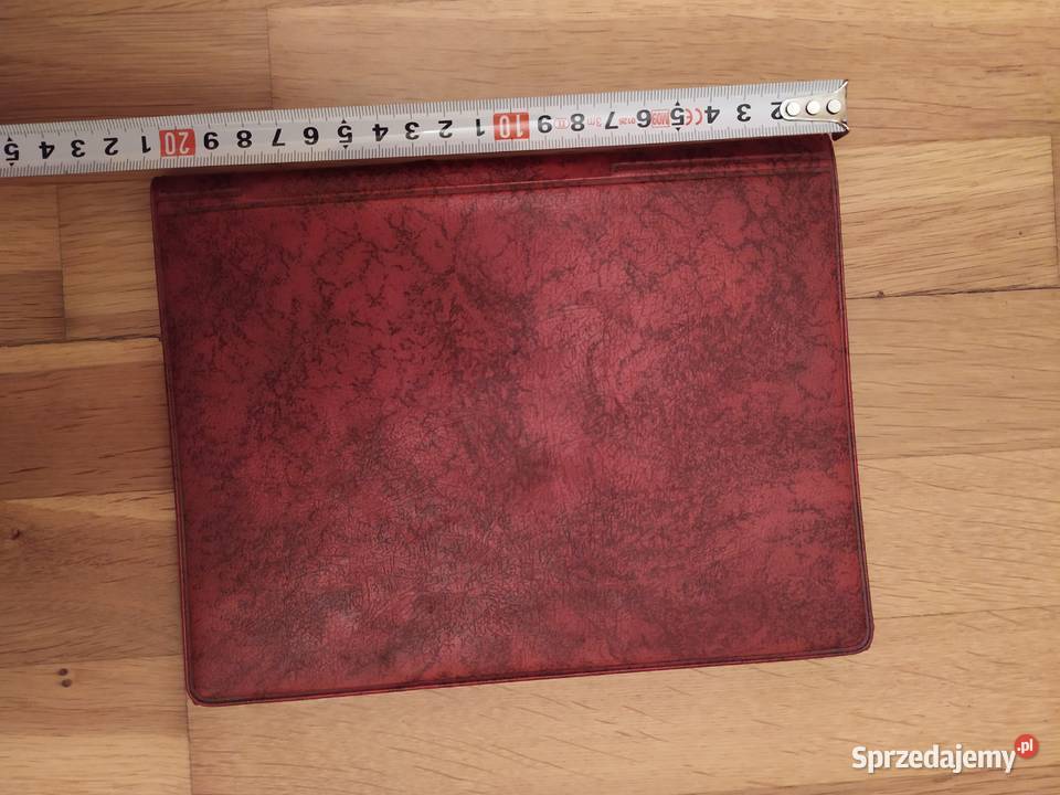 77 OBWOLUTA PLASTIKOWA NOTATNIKA Z PRLu Łódź