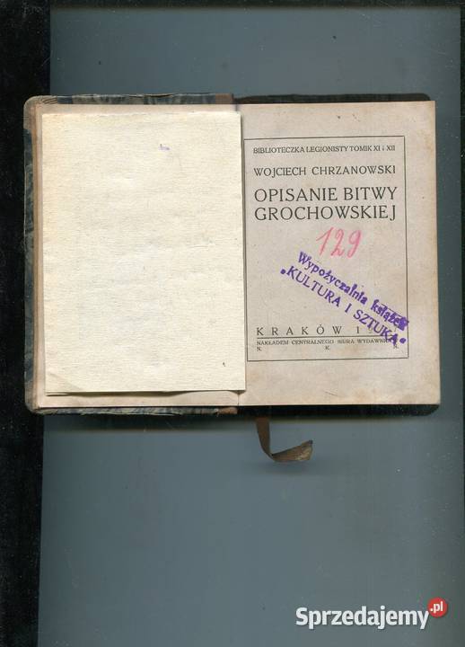 Opisanie bitwy grochowskiej Nasi pod Kraśnikiem Szczecin sprzedam