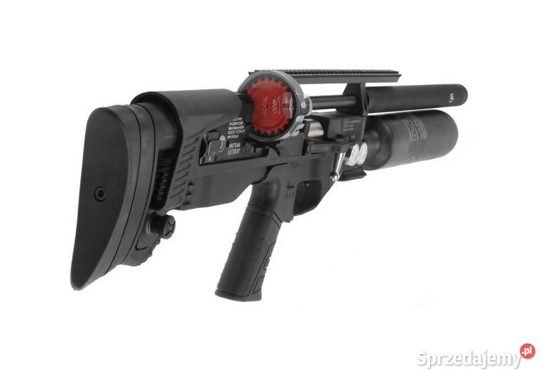 Wiatrówka PCP Hatsan Factor BP tłumik QE 55 mm Trzcianka