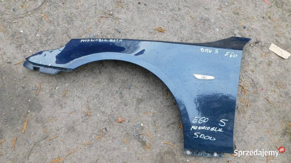 BMW E60 błotnik kolor mouacoblu 5000 WYSYŁKA Pozostałe Żory