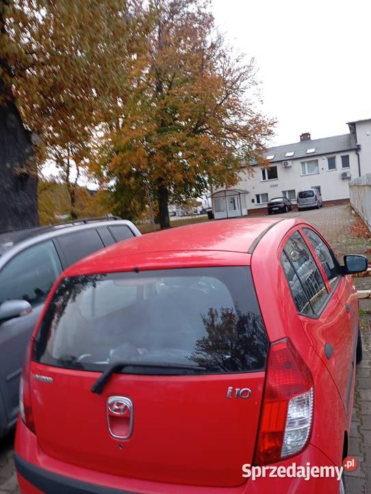 HYUNDAI I10 BENZYNA POJ 11 67 2008 Szczecin