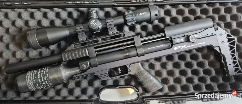 Sprzedam zestaw Wiatrówka PCP FX Maverick Białystok