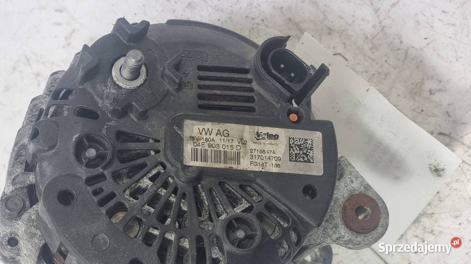 ALTERNATOR SKODA OCTAVIA III 04E903015D kujawsko-pomorskie