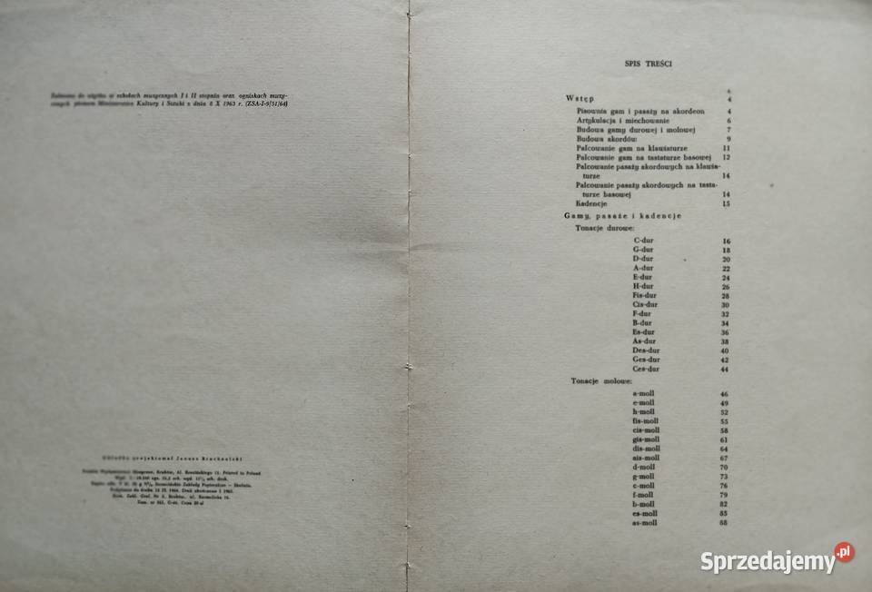Gamy i pasaże na akordeon Witold Kulpowicz Pozostałe Szczecin