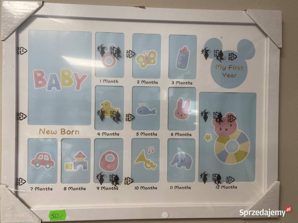 Ramka 12 misięcy życia dziecka Ramki Brzeszcze