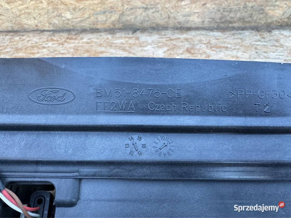Żaluzja wlot powietrza ford focus mk3 lift Rok produkcji 2014 wielkopolskie Międzychód