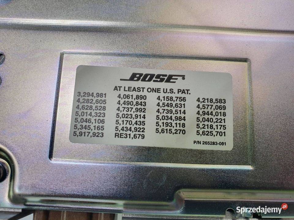 WZMACNIACZ CADILLAC ESCALADE 15937320 BOSE Lipno