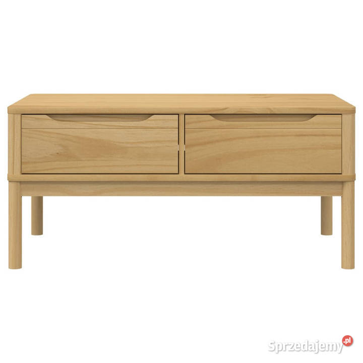 Stolik kawowy FLORO woskowy brąz 99x555x45 Warszawa