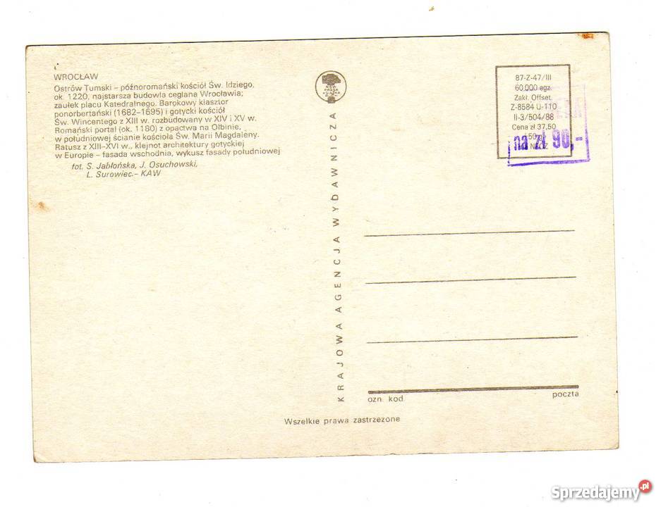 WROCŁAW POCZTÓWKA WIELOWIDOKOWA Krynki