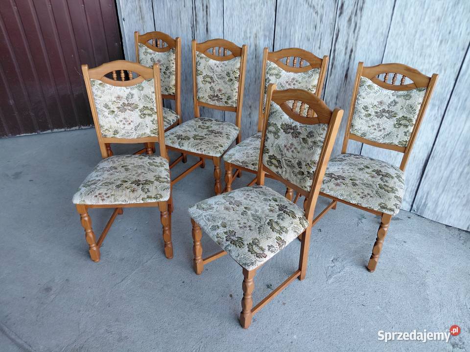 komplet krzeseł 6 sztuk 207 Byczyna