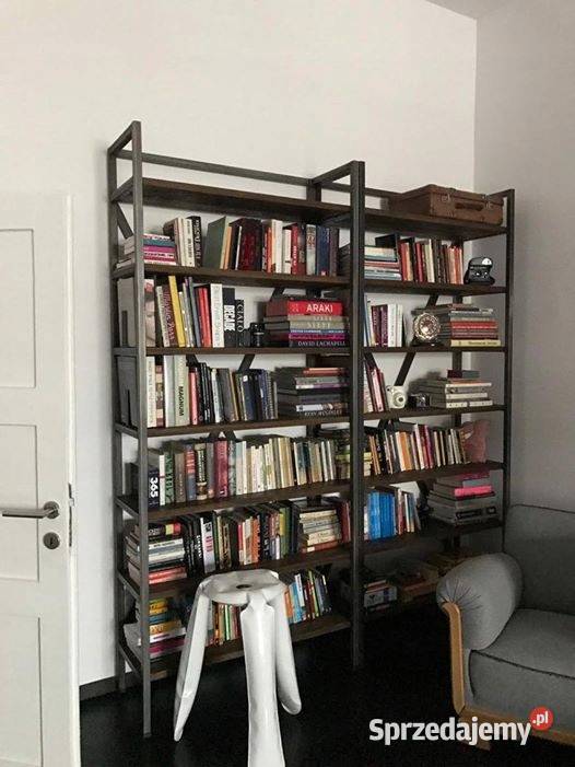 Regał NA WYMIAR stal loft industrialny pancerny warmińsko-mazurskie Bartoszyce sprzedam