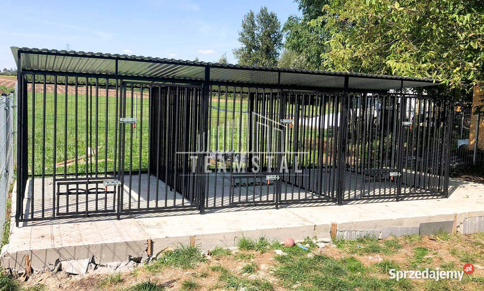 Kojec Psa 3w1 6x2m Klatka XXL 3 stanowiska TS657 Kraków