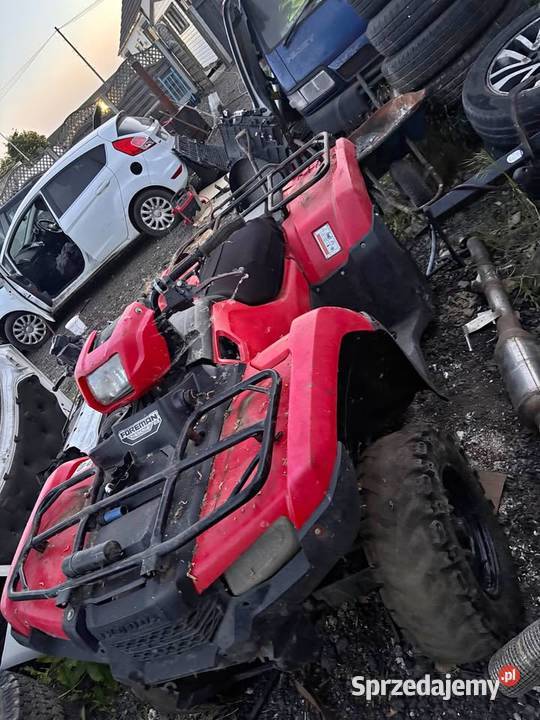 Honda foreman trx 450 4x4 zawieszenie plastiki Myślenice