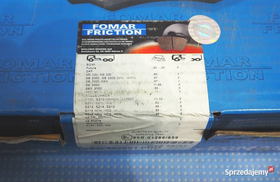 Klocki hamulcowe WVA29747 Części samochodowe Włocławek sprzedam