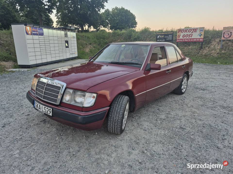 Mercedes w 124 1992r 250 diesel aluminiowe felgi Kartuzy