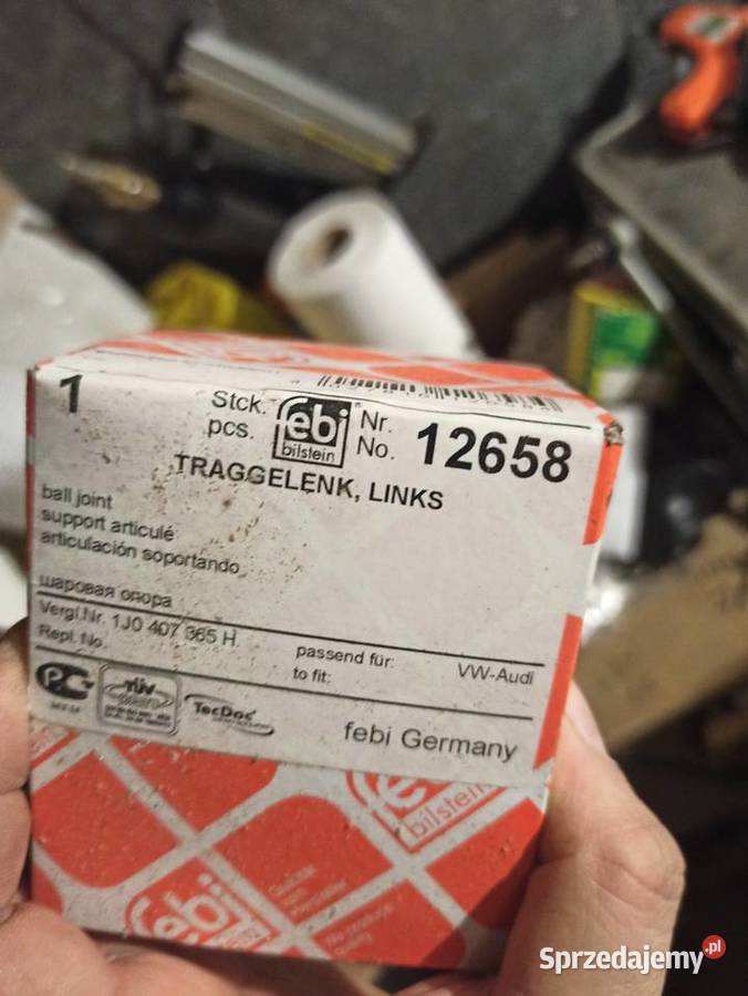 Sworzeń wahacza FEBI BILSTEIN 12658 do AUDI SEAT łódzkie Łódź