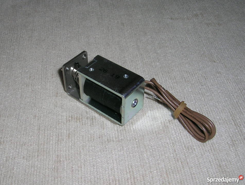 Elektromagnes blokujący zamek suw 3mm 24VDC