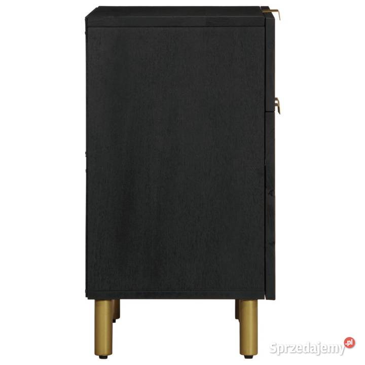 vidaXL Szafka nocna czarna 50x33x60 SKU4017659 Nocne