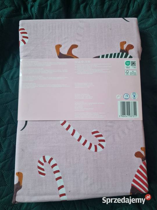 NOWA Pościel w świąteczne jamniki w JAMNIKI Wrocław