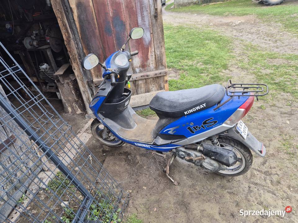 Skuter kingway ibis 2009 9500km Żółkiewka-Osada