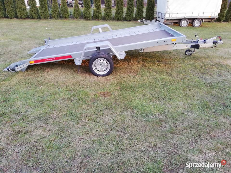 Przyczepa laweta Temared DMC 1500 led bez Sieciechów