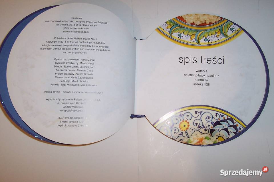 Wyjątkowa książka Ryż Carla Bardi Oprawa twarda Kraków