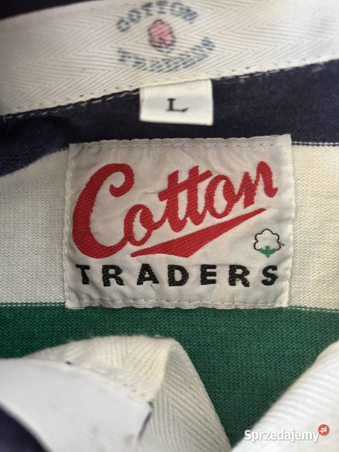 Vintage Rugby WORLD CUP 1991 Cotton Traders L dolnośląskie Wrocław