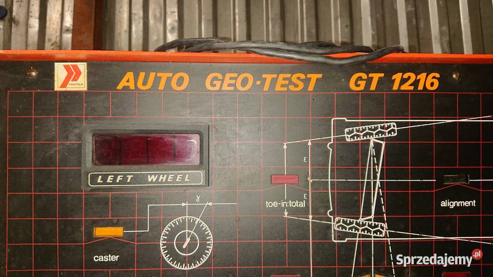 geometria Auto Geo Test GT1216 bydgoszcz Wola Grzymkowa
