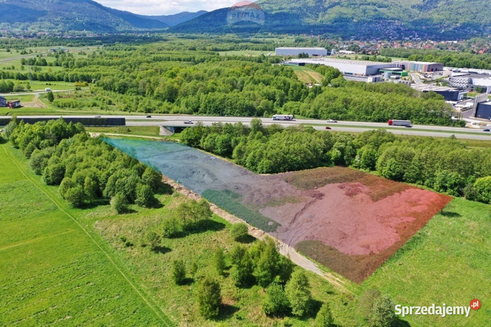 Na sprzedaż grunt inwestycyjny 13 264 mkw Wilkowice