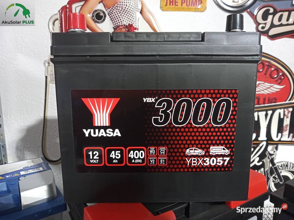 AKUMULATOR Yuasa 45Ah 400A L Japan Częstochowa