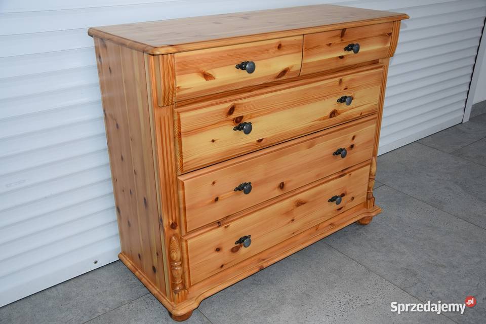 komoda z drewna sosnowego nowa Komody Olsztyn