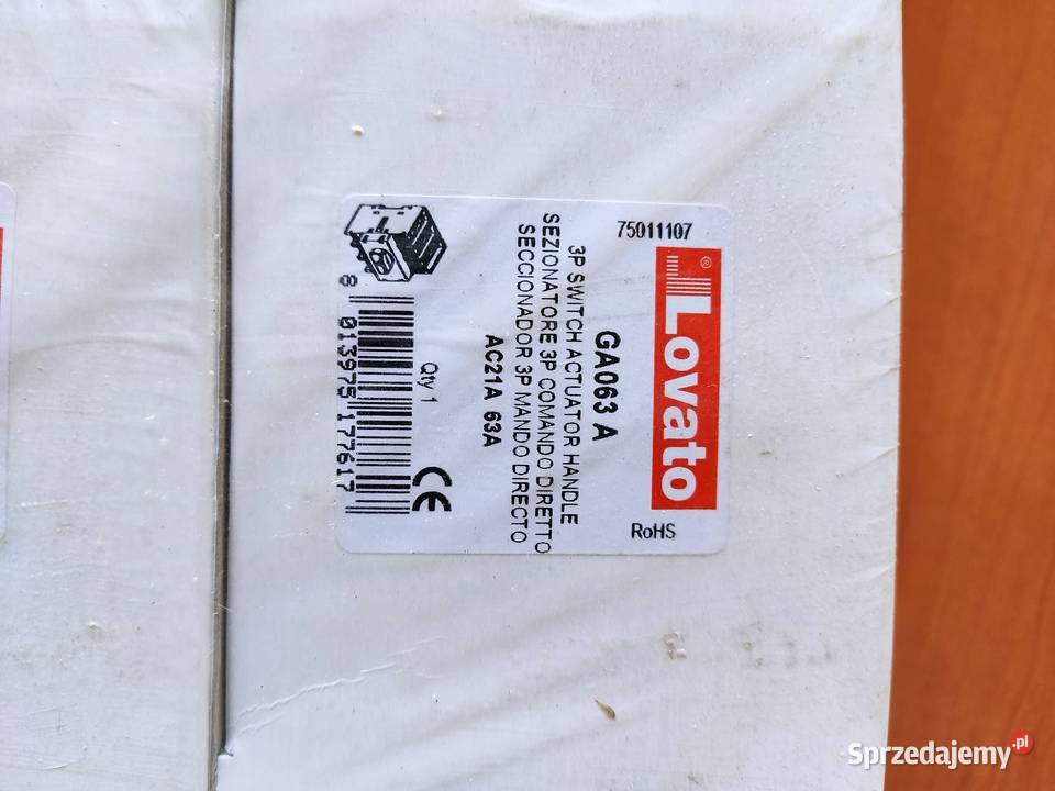 Rozłącznik izolacyjny Lovato GA063 A